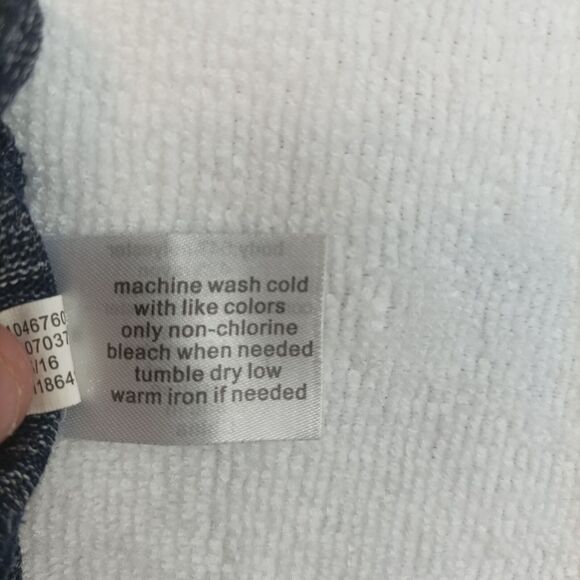 Lane Bryant Womens Knit Top Size 18/20 Blue Purple Heather 3/4 Slv Boat Neck - Picture 7 of 7